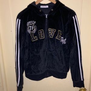 Y2K style “Love” hoodie